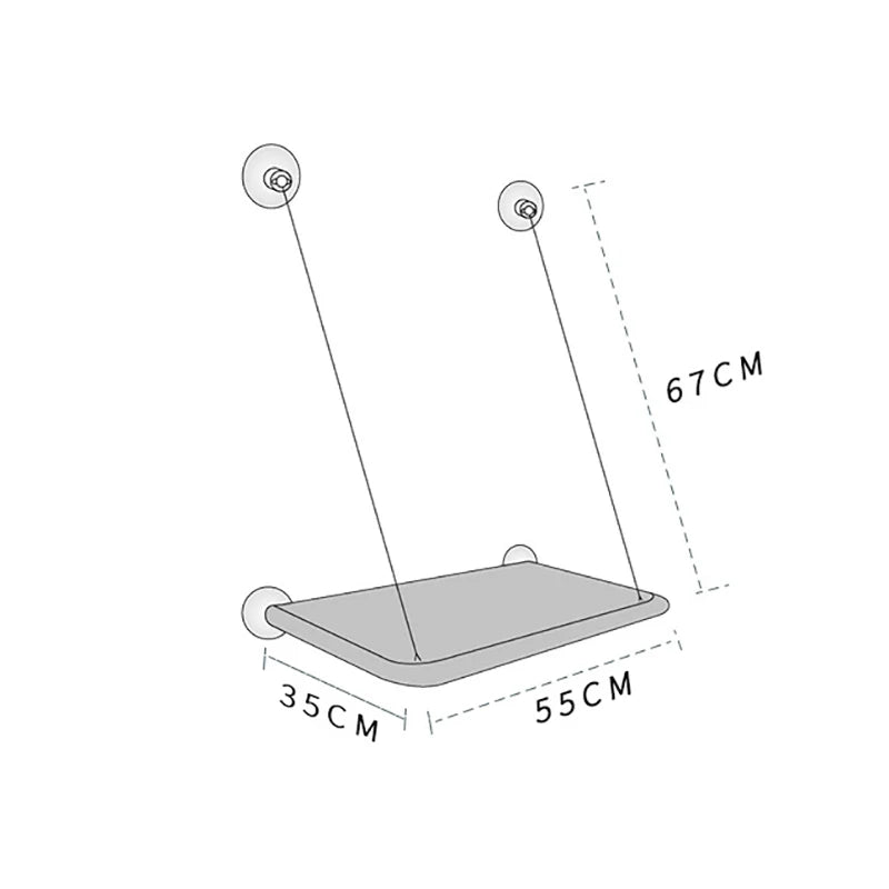 ComfyLounge: Window Hammock with Strong Suction Cups