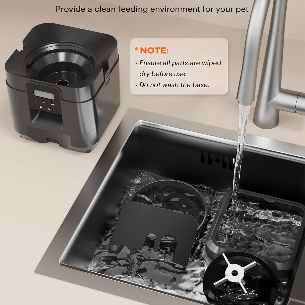 Smart Pet Feeder Automatic 2L: Timed Quantitative Dispenser