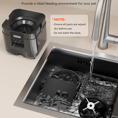 Smart Pet Feeder Automatic 2L: Timed Quantitative Dispenser