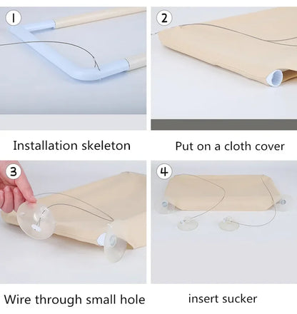ComfyLounge: Window Hammock with Strong Suction Cups