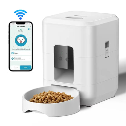 Smart Pet Feeder Automatic 2L: Timed Quantitative Dispenser